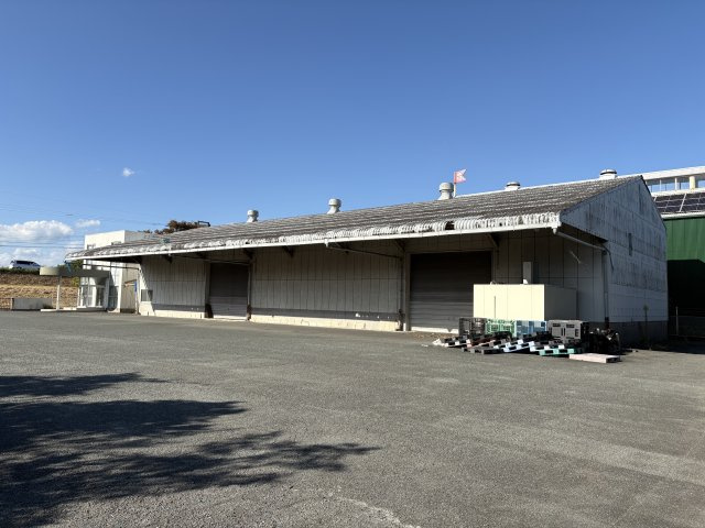 久留米市城島町倉庫の外観|外観は落ち着いています