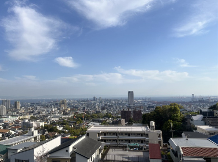 住吉山手4丁目貸家の展望