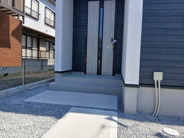 行田市桜町　の玄関|現地外玄関（2026年03月17日）撮影