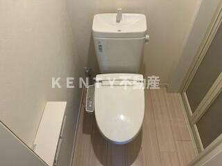 【トイレ】 | サークルハウスＢ | 清潔感のあるトイレです
