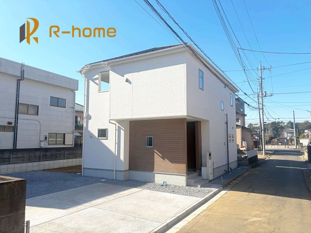 つくばみらい市伊奈東第1期　新築戸建て　1号棟の外観|ご予約を頂ければ、『平日』はもちろん『早朝』や『夜間』もご見学可能です♪お気軽にお申し付けください♪