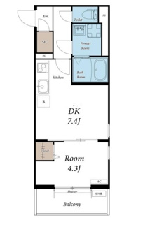 【間取り】 | リブリ・鹿島 | 間取りです。