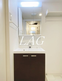 【洗面所】 | リブリ・鹿島 | 独立洗面台です。