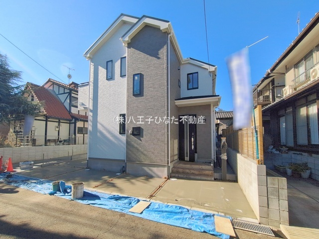 祝　成約済み　八王子市　散田町　新築戸建て　２期の外観|～仲介手数料無料☆八王子ひなた不動産～　八王子市散田町　新築戸建て