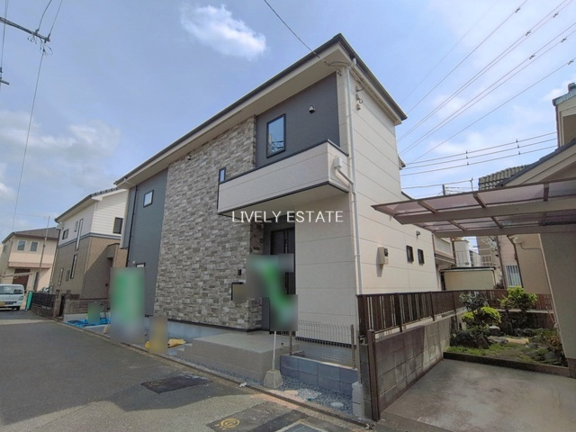 草加市谷塚町 新築分譲住宅の外観