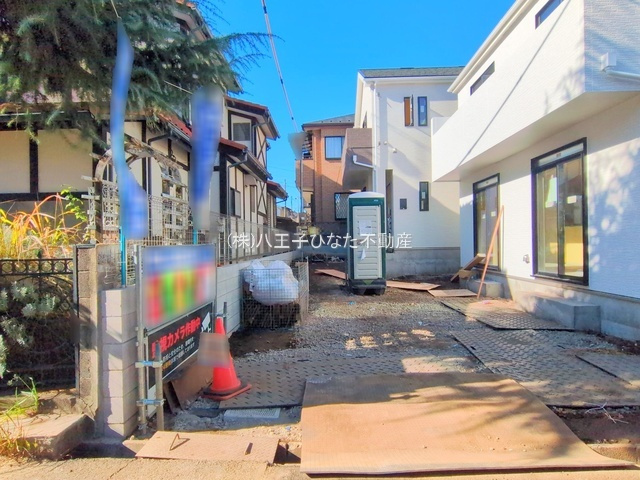 祝：成約済み　八王子市　散田町　新築戸建て　２期の前面道路含む現地写真|～仲介手数料無料☆八王子ひなた不動産～　八王子市散田町　新築戸建て