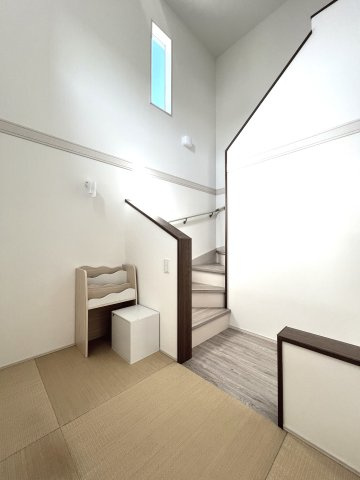 米子市尾高　中古住宅の和室|スキップフロア部分