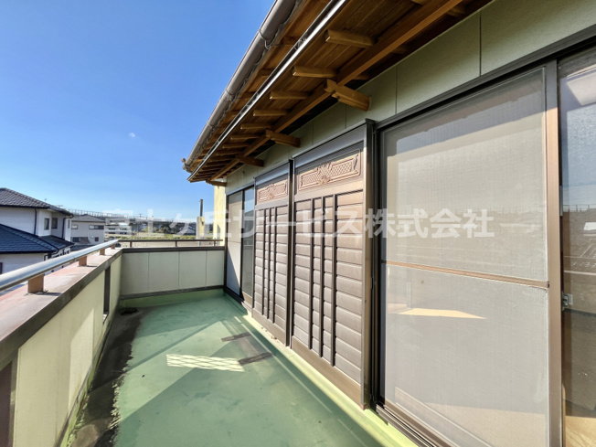 【バルコニー】 | 磐田市合代島　大きな中古住宅 | バルコニー