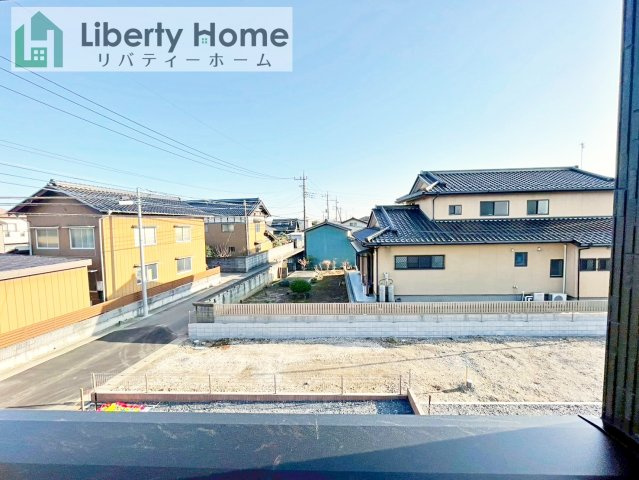 第1常総市相野谷町　新築戸建　3号棟の展望