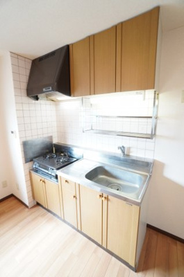 【キッチン】 | ヴェルドミール | ※同物件・反転タイプの写真です。