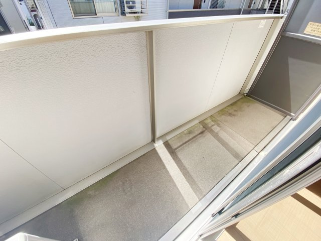 アルテシア雅２のバルコニー