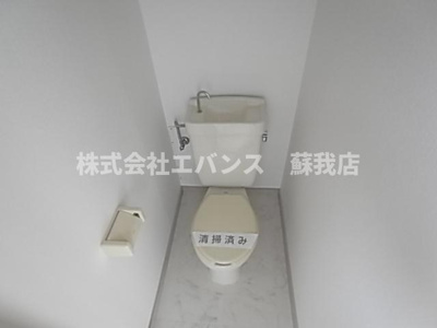 【トイレ】 | ロックウェル稲荷町 | ゆったりとした空間のトイレです