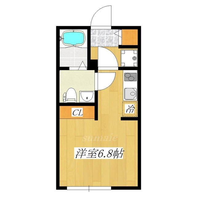 ＧＲＡＮ　ＤＯＭＡＮＥ　ＫＩＴＡＡＫＡＢＡＮＥの間取り|北向きのお部屋です☆