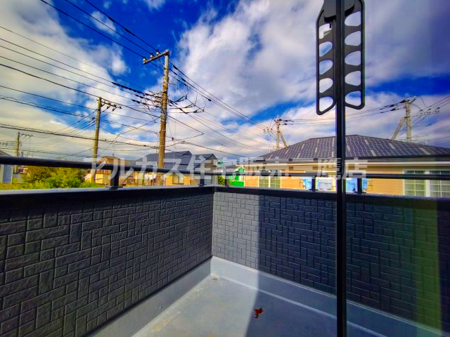 調布市深大寺元町４丁目 京王線 調布駅 新築戸建のバルコニー