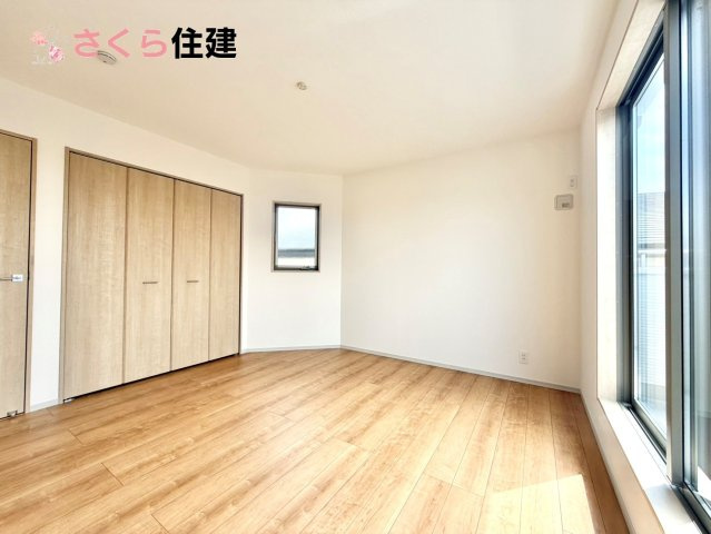 いろどりアイタウン鹿沼市千渡　６号棟の内観：施工例|同社施工物件の写真です。１階、２階にトイレ