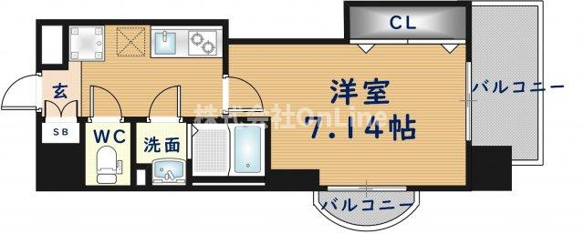 【間取り】 | Luxe布施駅前