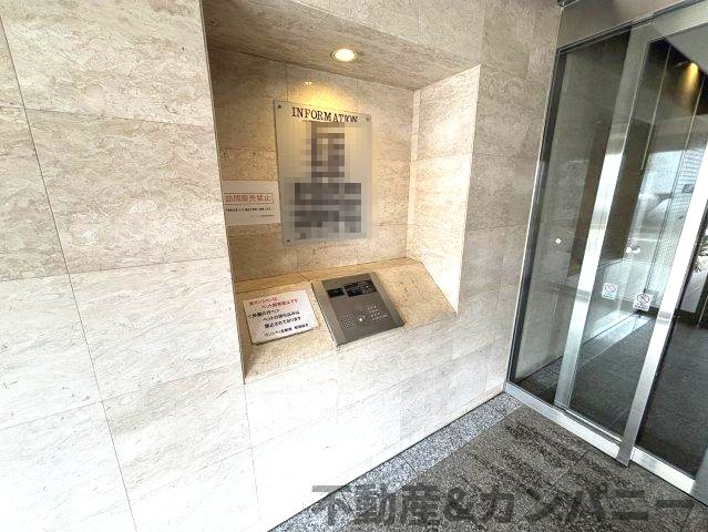 サンシティ市駅南の防犯設備|オートロックです