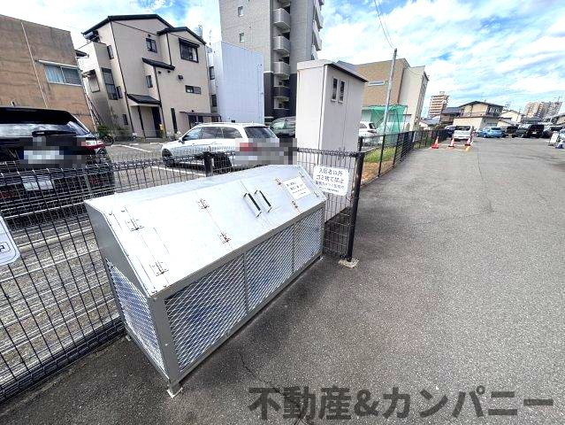サンシティ市駅南の設備|ゴミ置き場です