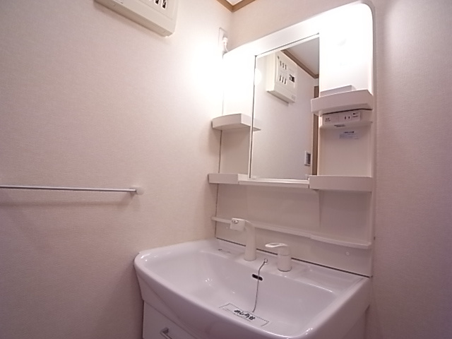 メゾンアンソレイエ1の洗面所