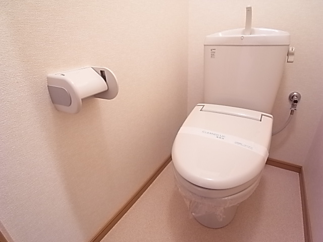 メゾンアンソレイエ1のトイレ