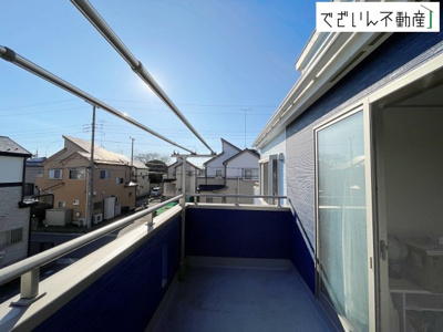 【バルコニー】 | 桶川市加納　中古住宅   | 現地(2026年1月撮影)