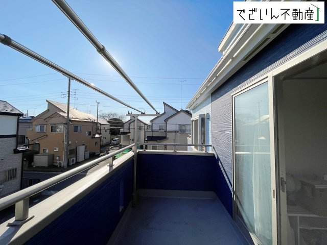 【バルコニー】 | 桶川市加納　中古住宅   | 現地(2026年1月撮影)