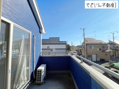【バルコニー】 | 桶川市加納　中古住宅   | 現地(2026年1月撮影)