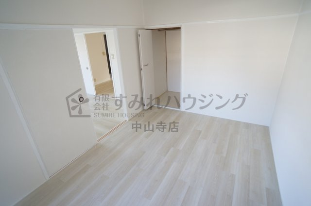 リバーコートの寝室