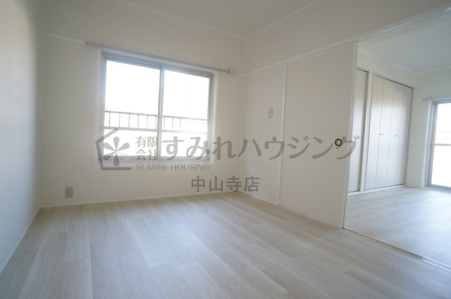 リバーコートの寝室