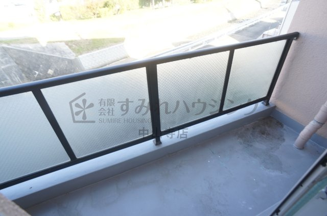 リバーコートのバルコニー