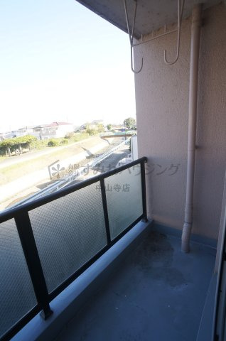 リバーコートのバルコニー