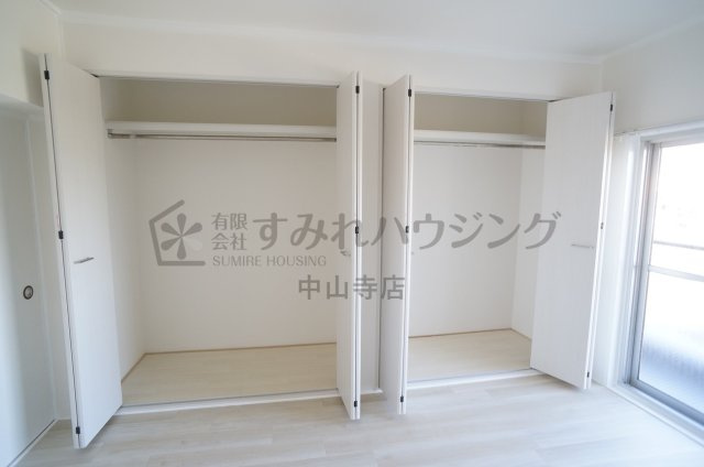 リバーコートの収納