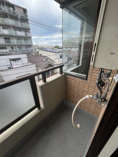 アスカマンションのバルコニー