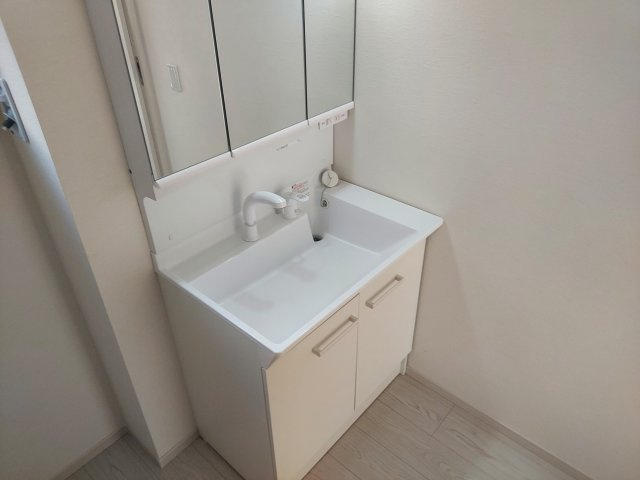宝塚市中山桜台2丁目新築一戸建の独立洗面台|洗面化粧台