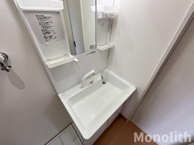 クロトリハイツの洗面所
