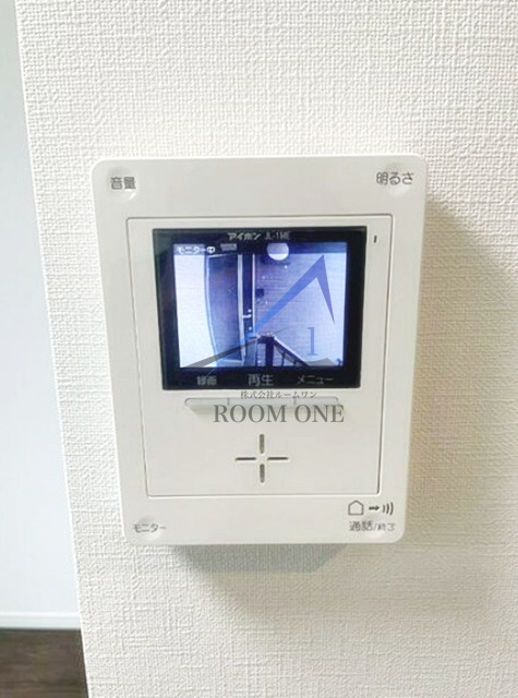 Ｇｌａｎｚ本駒込のセキュリティ|モニター付きインターホンです。
