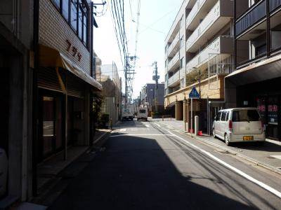 サンハイツまつばらの地図|前面道路