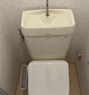 【トイレ】 | メゾン淀橋 | ゆったりとした空間のトイレです