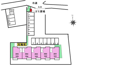 【駐車場】 | ガーデンプレイス木下