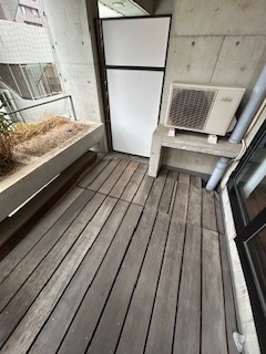 グラントォータスのバルコニー|広々としたバルコニーです