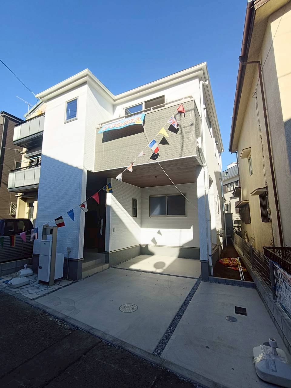 三郷市　戸ケ崎1丁目　新築戸建　全1棟　の外観|外観です