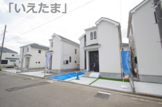 【外観】 | 【仲介手数料無料！！】府中市住吉町3丁目　新築戸建て（全7棟）B号棟　5590万円 | 令和８年1月１８日撮影　建築中