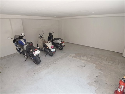 【その他共用部分】 | セビーヌ鈴蘭台 | 敷地内駐輪スペース、バイクも置けます