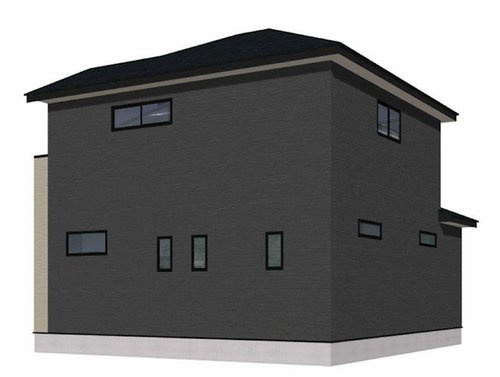よかタウン　倉敷市上富井【仲介手数料無料】の外観パース