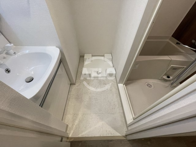 アクアプレイス江戸堀の洗面所|アクアプレイス江戸堀　洗面脱衣所