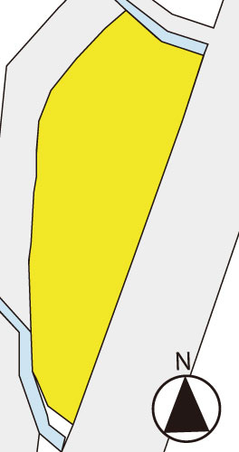 【区画図】 | 裾野市佐野 売店舗付き住宅 ES05942 | 裾野市佐野　地形図