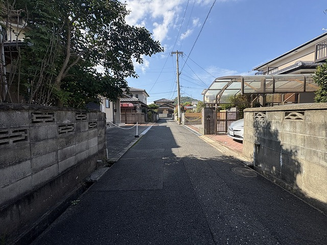 【前面道路含む現地写真】 | 八幡西区浅川台1丁目土地