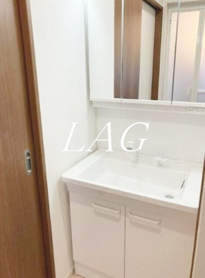 【洗面所】 | サンライズ大山Ⅱ | 独立洗面台です。