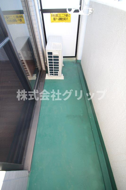 コスモ横浜保土ケ谷のバルコニー