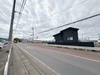 【前面道路含む現地写真】 | 川越市下赤坂　建築条件なし売地　西武新宿線『本川越駅』バス27分　【福原小学区】